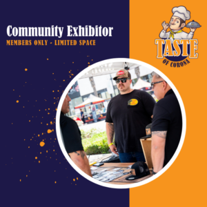 Community Exhibitor (Members Only - Limited Space)